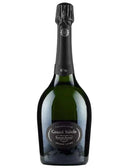 Laurent Perrier Grand Siecle 26 champagne bottle with dark label and elegant design.