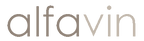 Alfavin logo gold