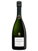 Bollinger 2012 Grande Annee champagne bottle with label displaying vintage and brand name