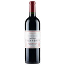 Chateau Lynch Bages 2019 red wine bottle with white label and red foil capsule