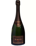 Krug Vintage 2006 Champagne bottle with dark elegant label design.