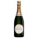 Laurent Perrier la Cuvee Champagne bottle with gold foil and elegant label, noted for fresh citrus, peach, brioche, and mint aromas.