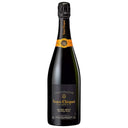 Veuve Clicquot Extra Old Extra Brut champagne bottle with black and gold label