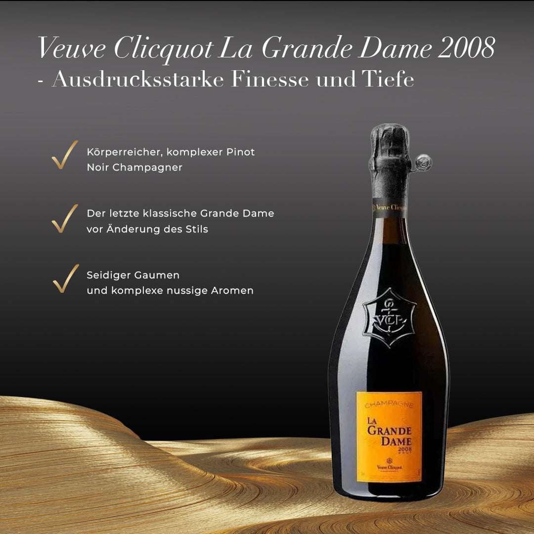 Veuve Clicquot La Grande Dame 2008 for connoisseurs – Alfavin KG