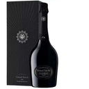 Laurent Perrier Grand Siecle 26 in gift box, black bottle with elegant packaging.