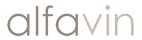 Alfavin logo gold