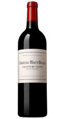 Chateau Haut Bailly 2019 wine bottle, Bordeaux Grand Cru Classé, focus keyword.