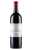 Chateau Lynch Bages 2019 wine bottle with label, Pauillac Grand Cru Classe.